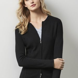 Biz Collection - LC3505 - Womens 2-Way Zip Cardigan