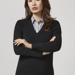 Biz Collection - LP3506 - Womens V-Neck Knit Pullover