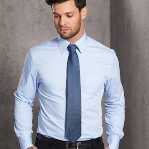 Shiny - M7030L - M7030L Men's Fine Twill Long Sleeve Shirt