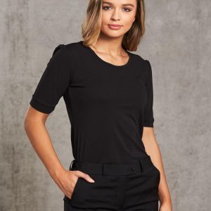 Shiny - M8800 - M8800 Women's Scoop Neck T-Top