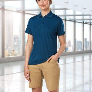 Shiny - M9391 - M9391 LADIES STRETCH SLIMFIT BOSTON CHINO SHORTS