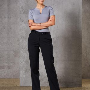 Shiny - M9400 - M9400 Women's Wool Blend Stretch Slim Leg Flexi Waist Pants