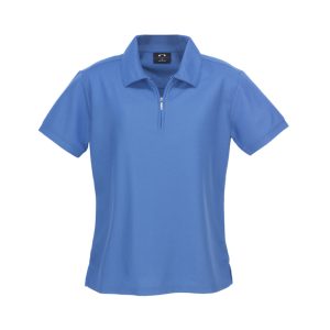 Biz Collection - P3325 - Womens Micro Waffle Short Sleeve Polo