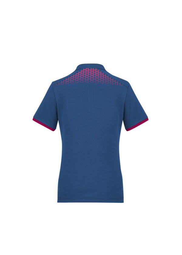 Womens Galaxy Short Sleeve Polo - Image 4