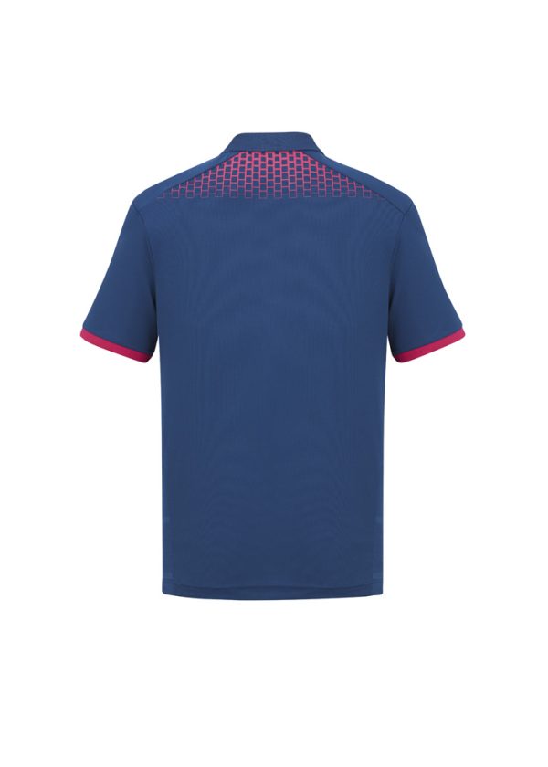 Mens Galaxy Short Sleeve Polo - Image 2