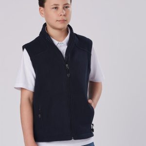 Shiny - PF09K - PF09K Diamond Fleece Vest Kids
