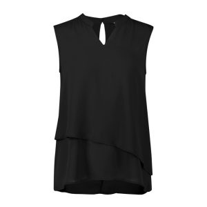 Biz Corporates - RB260LN - Womens Seville Sleeveless Layered Blouse