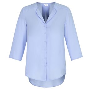 Biz Collection - S015LT - Womens Lily Longline Blouse