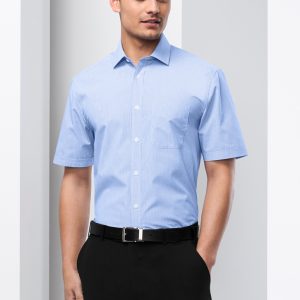 Biz Collection - S812MS - Mens Euro Short Sleeve Shirt