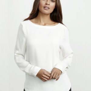 Biz Collection - S828LL - Womens Madison Boatneck Top