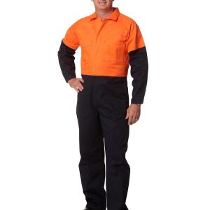 Shiny - SW204 - SW204 MEN'S TWO TONE COVERALL Regular Size