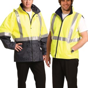 Shiny - SW20A - SW20A HIGH VIS REVERSIBLE VEST AND JACKET