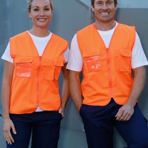 Shiny - SW41 - SW41 Hi-Vis SAFETY VEST with ID POCKET