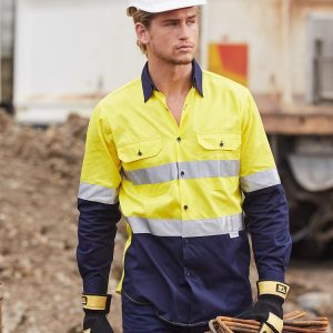 Shiny - SW60 - SW60 LONG SLEEVE SAFETY SHIRT