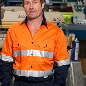 Shiny - SW68 - SW68 LONG SLEEVE SAFETY SHIRT