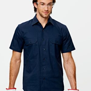 Shiny - WT03(WDS/S) - WT03 Cotton Drill Short Sleeve Work Shirt