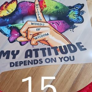 10 inch lip dtf hoody and t shirt prints