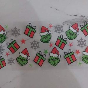 grinch and presents 16oz