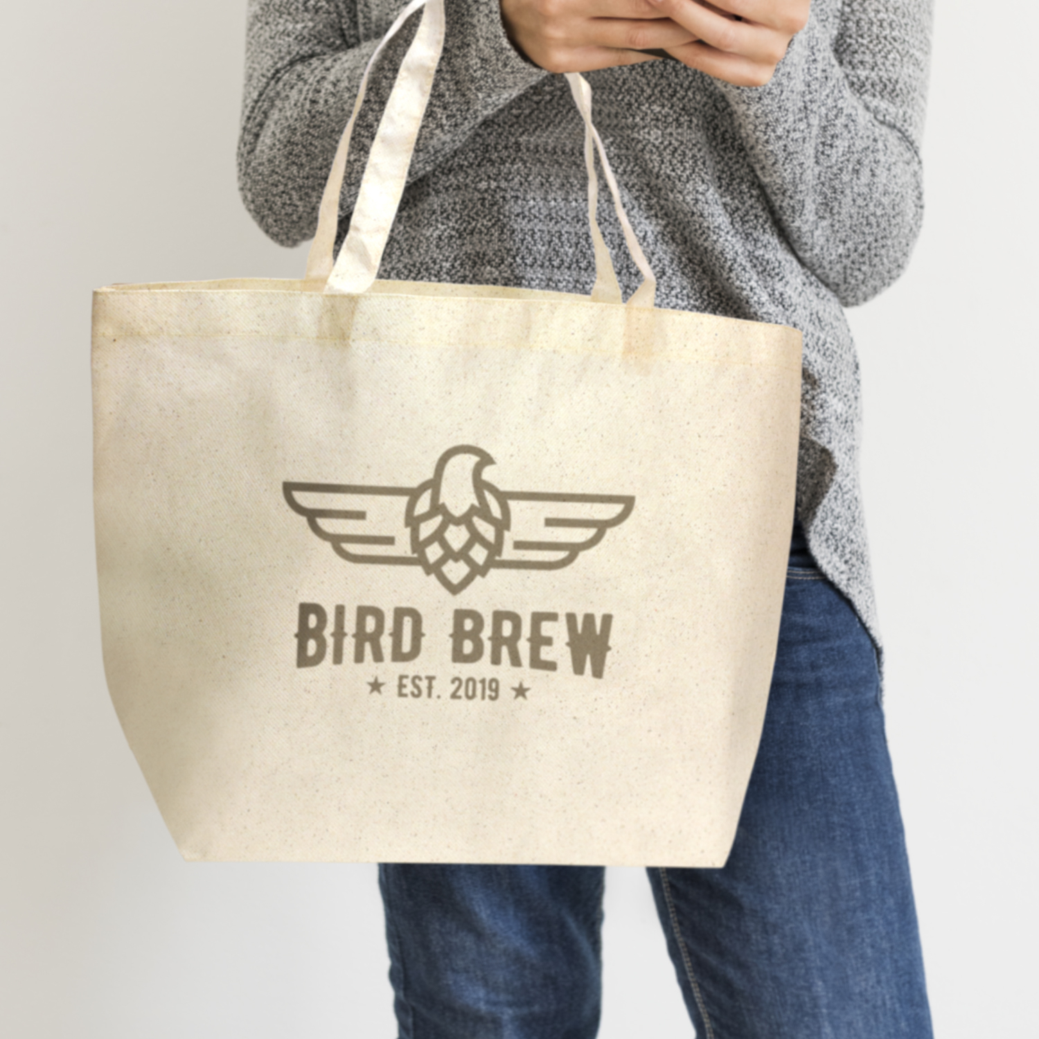 City Shopper Natural Look Tote Bag - Image 2
