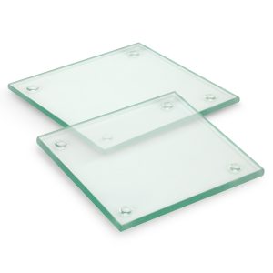 Venice Glass Coaster - Set of 2 - Square - Full Colour