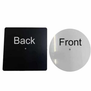 Blank Sublimation Photo Frame with Clock.