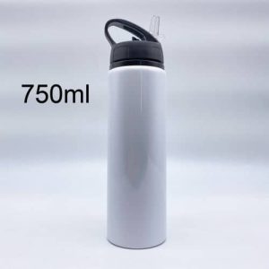 Blank aluminum big mouth water bottle 750ml.