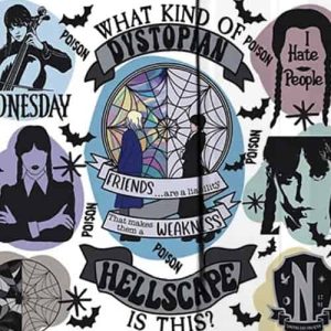 Wednesday uv DTF 16oz wraps