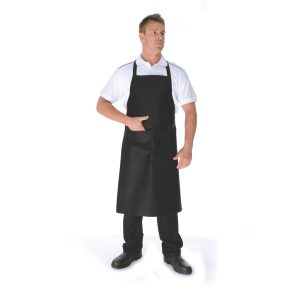 DNC Workwear - DNC-2501 - Cotton Drill Full Bib Apron With Pocket