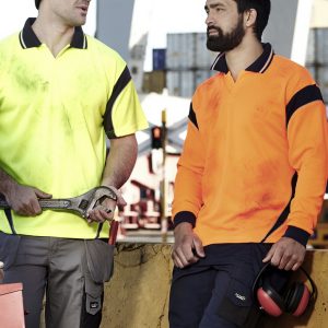 Syzmik - ZH248 - Mens Hi Vis Aztec Short Sleeve Polo