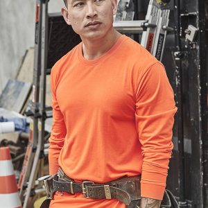 Syzmik - ZH390 - Mens Hi Vis Long Sleeve Tee