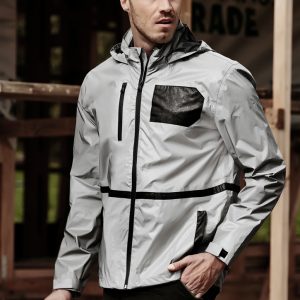 Syzmik - ZJ380 - Unisex Streetworx Reflective Waterproof Jacket