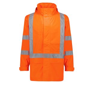 Syzmik - ZJ657-AU - Mens Hi Vis X Back Ultralite Waterproof Jacket