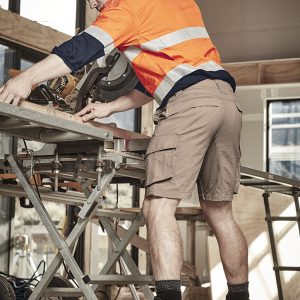 Syzmik - ZS360 - Mens Streetworx Curved Cargo Short