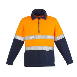 Syzmik - ZT461 - Unisex Hi Vis Polar Fleece Pullover - Hoop Taped