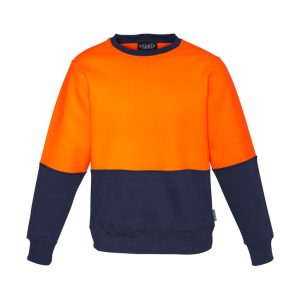 Syzmik - ZT475 - Unisex Hi Vis Crew Sweatshirt