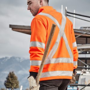 Syzmik - ZT660 - Unisex Hi Vis X Back Rail Jumper