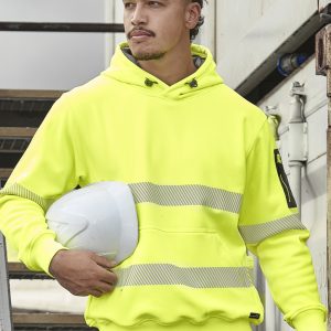 Syzmik - ZT867 - Unisex Streetworx Water Resistant Hoodie with Segmented Tape