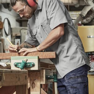 Syzmik - ZW120 - Mens Lightweight Tradie Short Sleeve Shirt