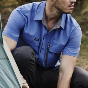 Syzmik - ZW465 - Mens Outdoor Short Sleeve Shirt