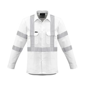 Syzmik - ZW621 - Mens Bio Motion X Back Taped Long Sleeve Shirt