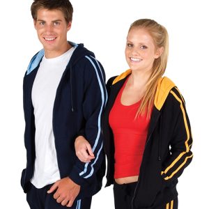 Ramo - F600UN - Womens/Junior stripe sleeves Hoodies
