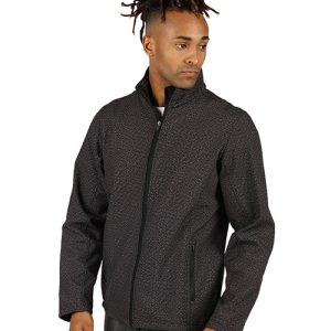Ramo - J481HZM - Mens Tempest X Heather Soft Shell Jacket