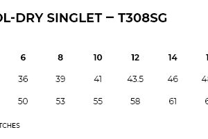 Ramo - T308SG - Kids Accelerator Cool-Dry Singlet