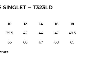 Ramo - T323LD - Womens American Style Singlet