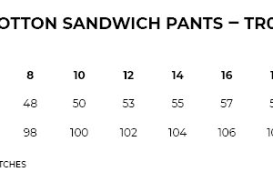 Ramo - TR08LD - Womens' 3 Layer Cotton Sandwich Pants